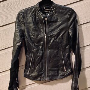 Express Faux Leather Jacket